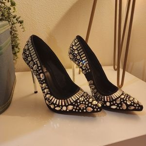 Crystal heels
